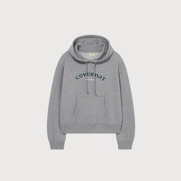 フードティー JQS CO2503HD70-MG ウーマン クーパーロゴ フーディー Melange Gray