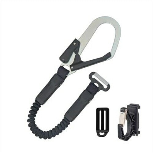 タジマ(TAJIMA) 補助ロープ 蛇腹 L1 HJR-L1BK