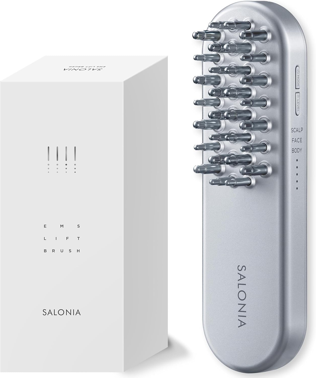 SALONIA サロニア EMS リフトブラシ 電気ブラシ 美顔器 リフトアップ ステッカー付【Amazon.co.jp限定】