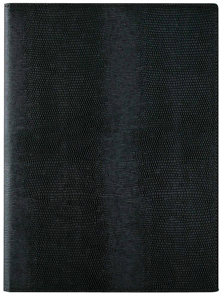 （まとめ買い）ツァイトベクター レポートパッド A4 クロスペーパー ブラック ZVP283B [x3]