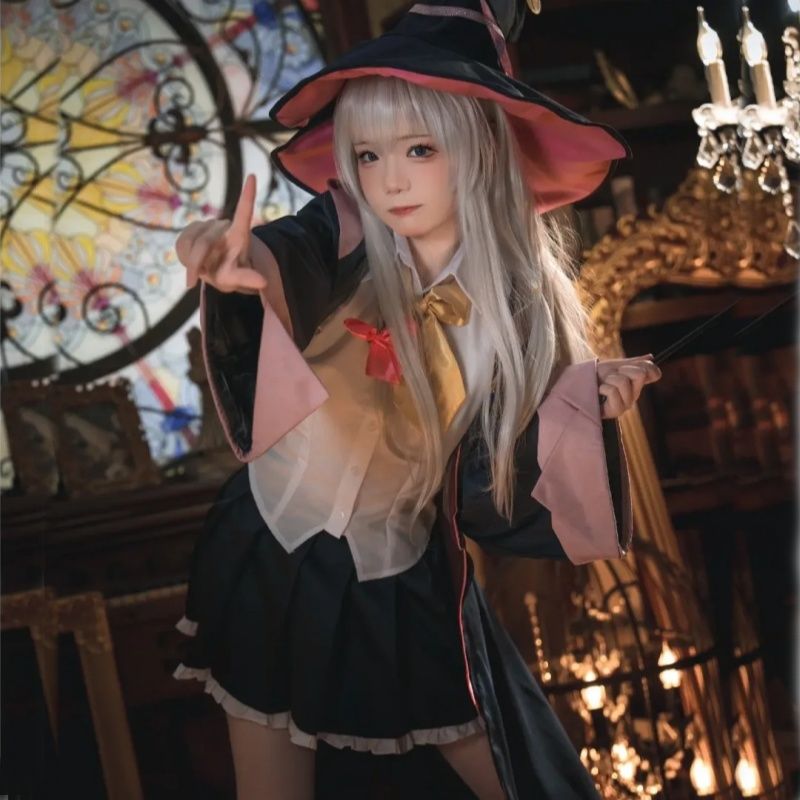 魔女の旅cos服エレナ魔法魔女アニメセットコスプレ女装キャンパス風c服セット