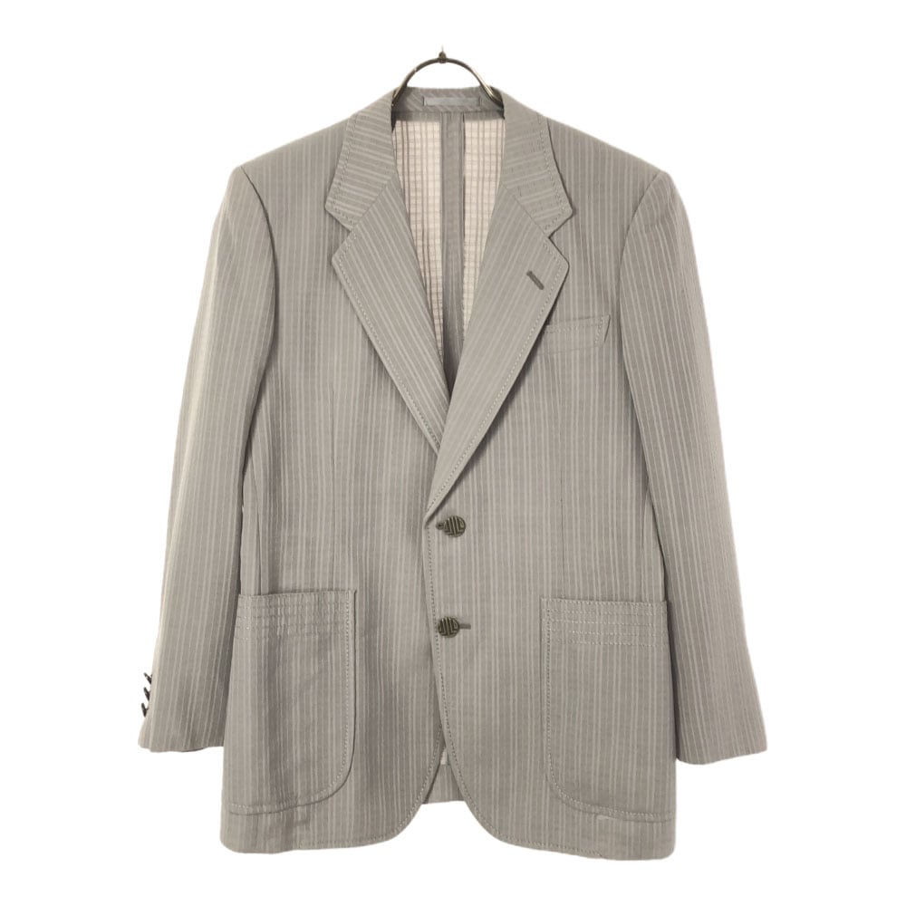 ストライプ テーラードジャケット R46-44 グレー オールド メンズ 6,142円