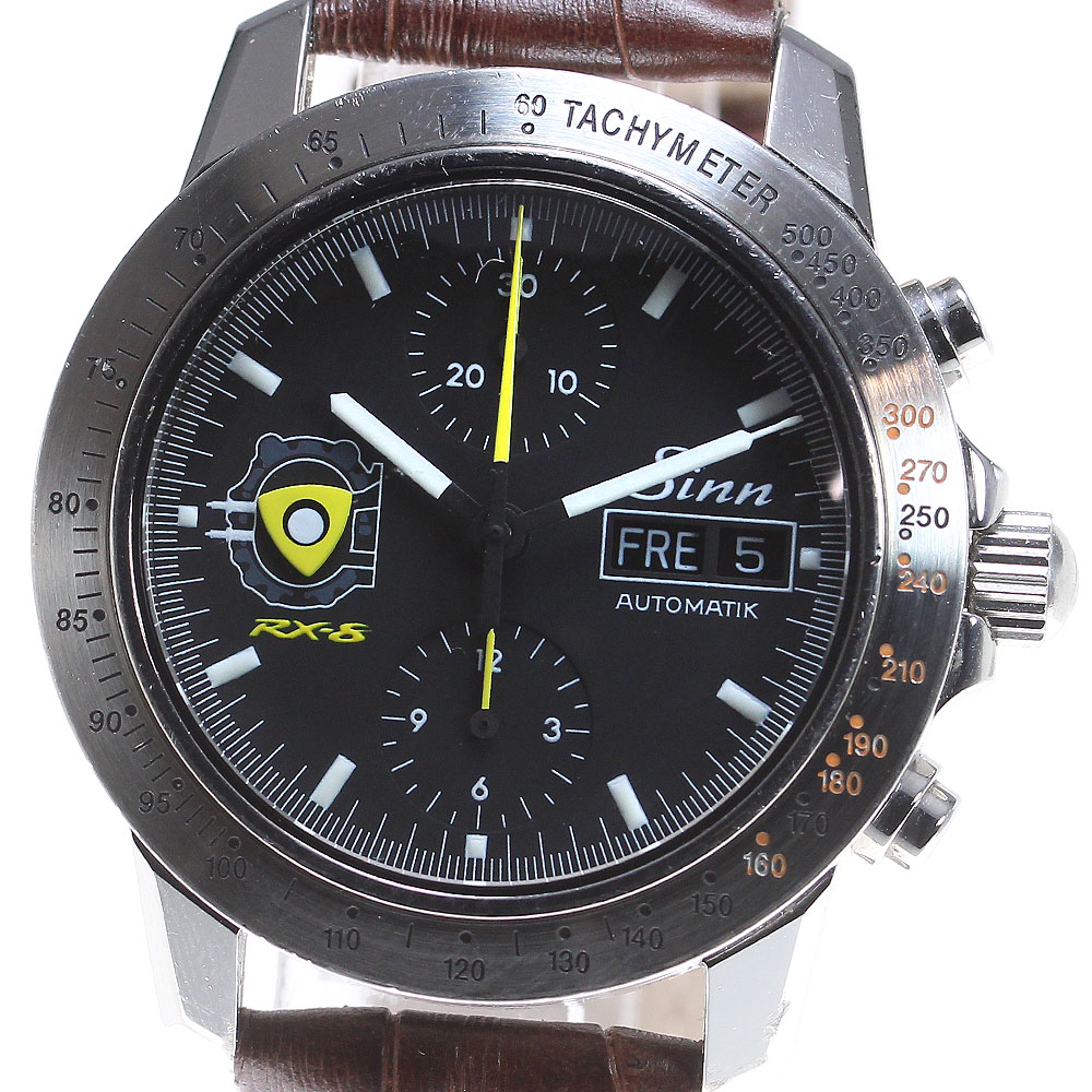 ジン Sinn 303.RX-08 LIMITED MAZDA クロノグラフ デイデイト 自動巻き メンズ _845891【中古】