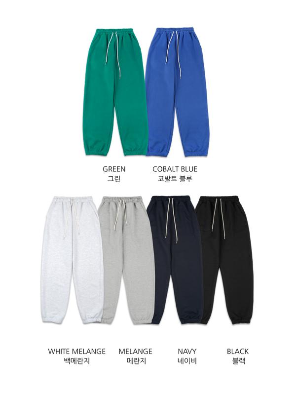 新商品-基本ワイドジョガー-裏起毛スウェットフードセット可能