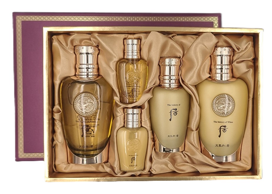 THE WHOO 天気団：軍軍王セット(韓国男性用化粧品)