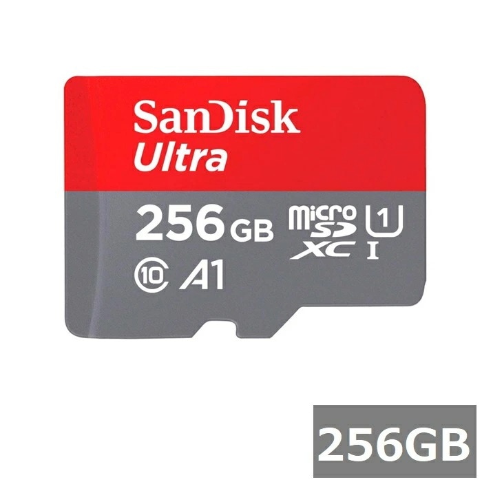 サンディスク マイクロSD MicroSDXC SDSQUAC-256G-GN6MN Ultra 256GB Sandisk マイクロSDXCカード microSDカード Class10 UH