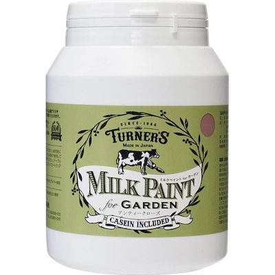 他サイト： ターナー色彩 アクリル絵具 ミルクペイント for ガーデン アンティークローズ MKG45337 450ml 水性 屋内外用の商品画像