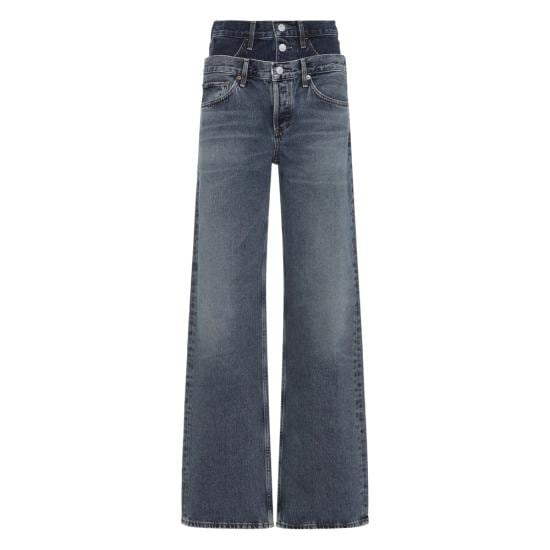 AGOLDE Women Denim Pants A297 1206 PNPOR BLUE
