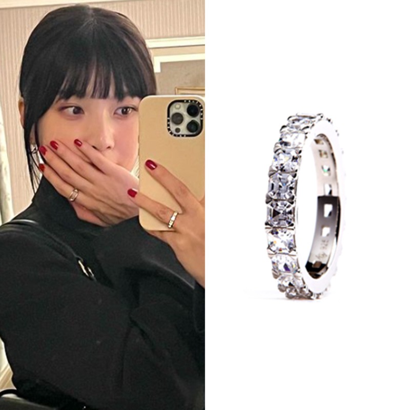 [RedVelvetジョイ/ミジュ/ヨヌ/ダソム/キムイェウォン着用] ケリーアショ エタニティ リング指輪