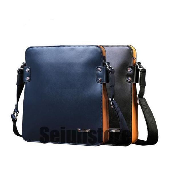 ショルダーバッグ メンズ バッグ PU メッセンジャーバッグ メンズバッグ カジュアル 切り替えカラー 斜めがけバッグ 便利 おしゃれ 男性用