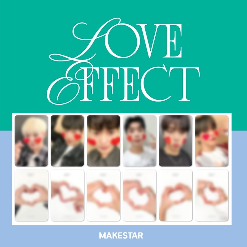 (6種セット) ONF 7集 Mini Album - LOVE EFFECT [MAKESTAR PHOTOCARD]