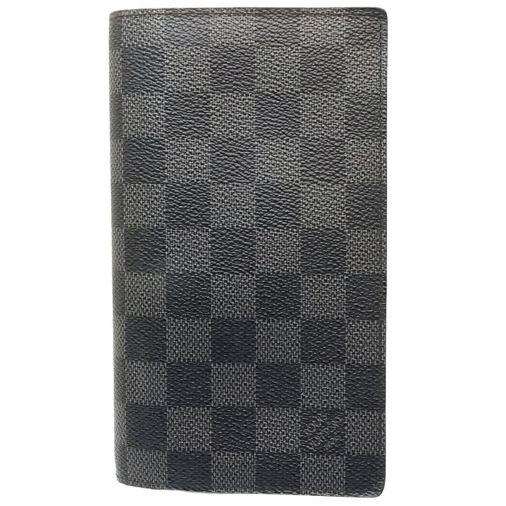 ポルトフォイユ ブラザ N62665 長財布 ブラック/181188【中古】