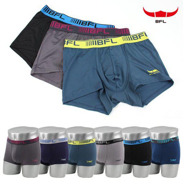 [BFL] [BFL] 人生ライン男性四方スパンブリーフパンツフルセットアップ（6種_個別包装）