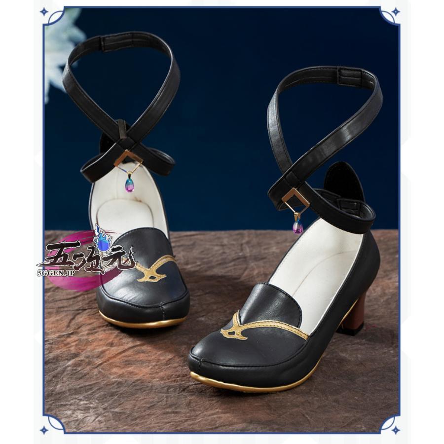 ハロウィン パーティー 仮装　原神　コスプレ　リサ　葉に隠れし芳名　新スキン　靴