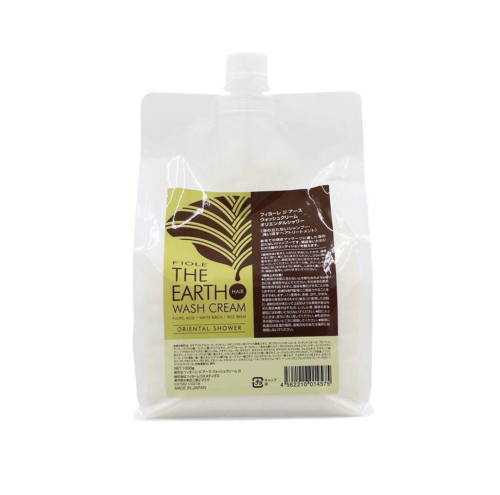 フィヨーレ ジ アース ウォッシュクリーム 1000g レフィル オリエンタルシャワー (シャンプー)