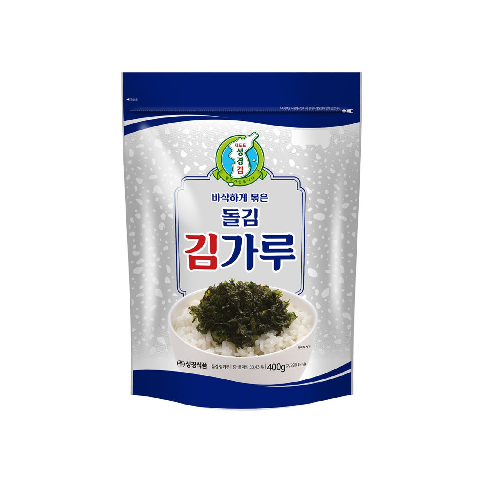 成京食品 地図表 岩海苔 海苔の粉 400g X 1個