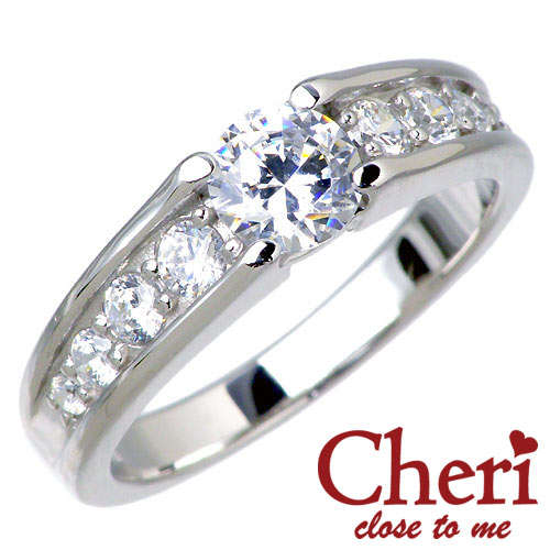 シェリ クロストゥーミー Cheri スーパー CZ シルバー リング 指輪