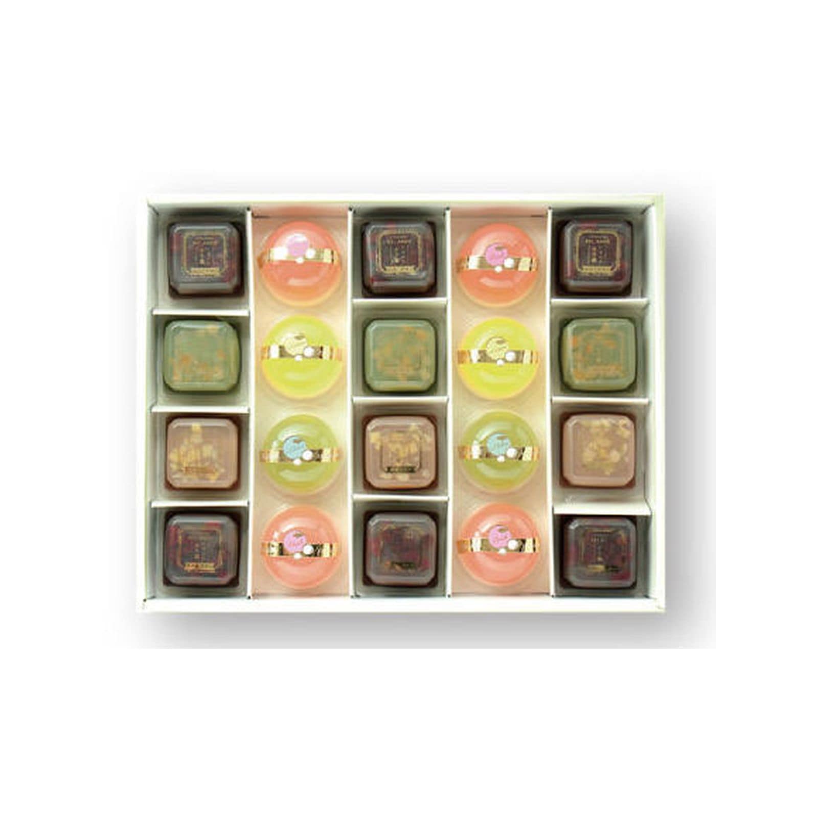 ベルアメール ショコラ水羊羹＆国産フルーツゼリー 20個×1個