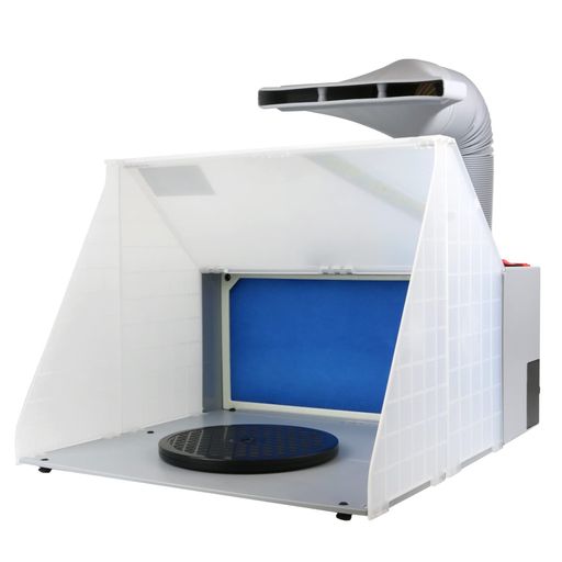 AUSUC スプレーブース スプレーワーク 塗装ブース エアーブラシシステム ペインティングブース エアーブラシ用 プラモデル・模型の塗装作業に