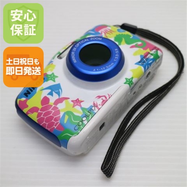 美品 COOLPIX W100 マリン コンデジ Nikon 198