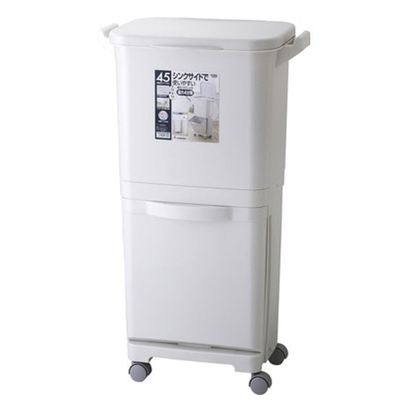 縦型分類ワゴンペール45S グレー 幅40×奥行き34×高さ80cm RSD-98