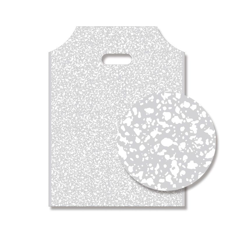 （まとめ買い）シモジマ HEIKO 手抜きポリ袋 バイオハンディバッグ SS スパタ 白 100枚 幅250x高330mm（底マチ80mm） 006959301 [x3セット]