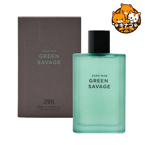 ZARA メンズ香水 GREEN SAVAGE 90MLオードトワレ [EDT]