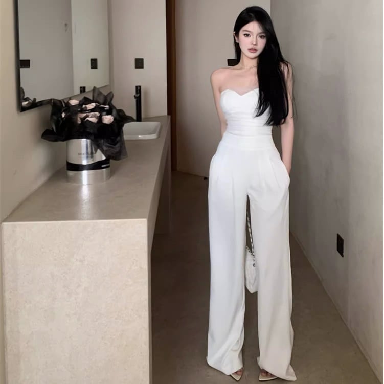 トップス ボトムス パンツ ロング ロング丈 オフショルダー シフォン 大人可愛い きれいめ シンプル 大人 上品 おしゃれ お洒落 かっこいい 大人女子 こなれ感 クール モード系 セクシー