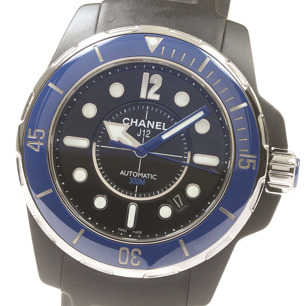 シャネル CHANEL H2559 J12 マリーン デイト 自動巻き メンズ _824291【中古】
