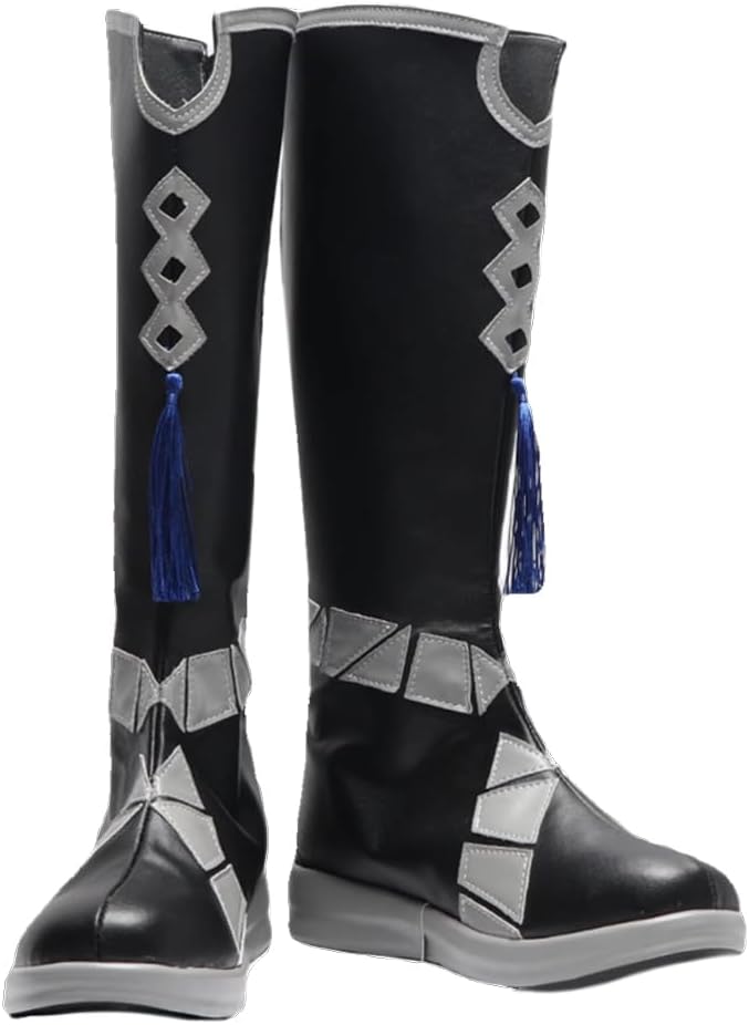 コスプレ靴 YouTuber VTuber にじさんじ 小柳ロウ こやなぎろう 変装用 下駄 シューズ 長靴 コスプレ クリスマス ハロウィン 4,304円