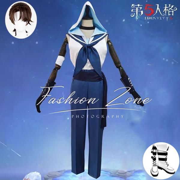 【品質良い 大好評中】迅速な出荷 IdentityV 第五人格 傭兵 ナワーブ・サべダー 遠航日 コスプレ衣装 ウィッグ 靴 コスチューム cosplay ハロウィン 仮装 変装