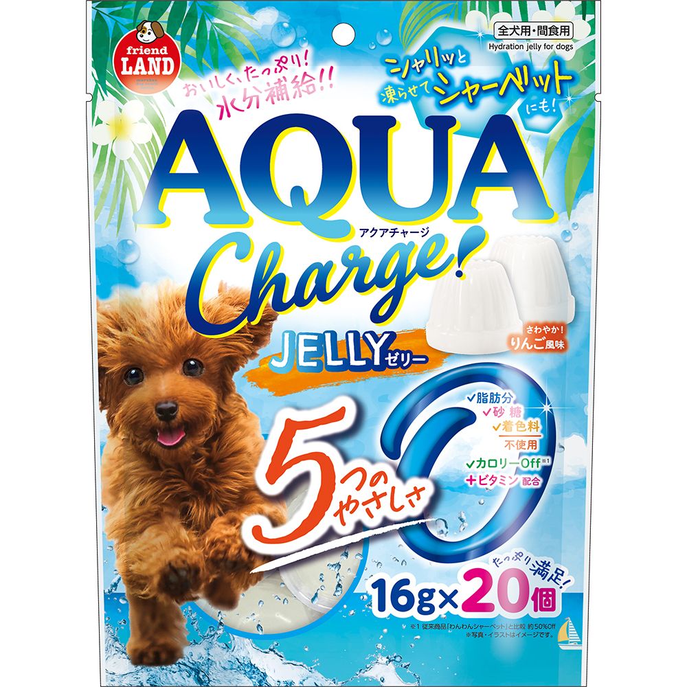 （まとめ買い）アクアチャージゼリー 16gx20個 犬用おやつ [x12]