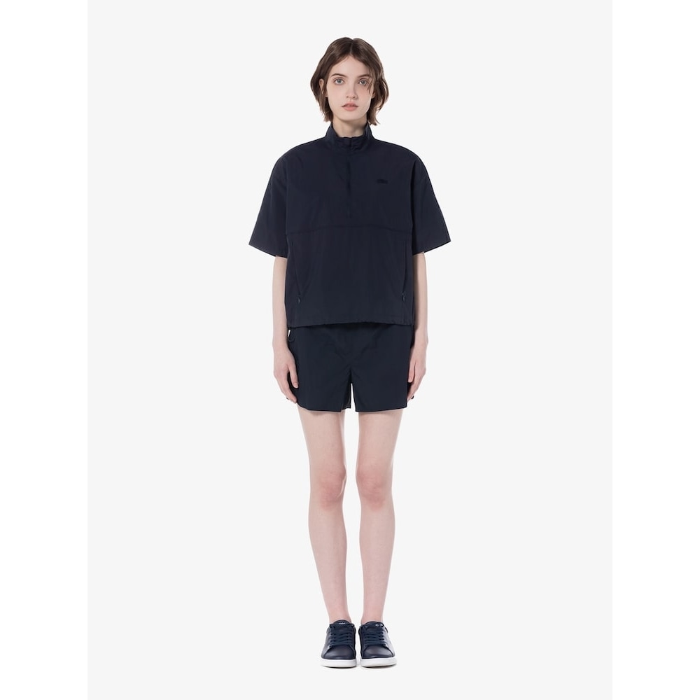 ラコステ女性用ウーブンセットアップショーツ GF400E-54G 166 Q2NGF400E-54G166