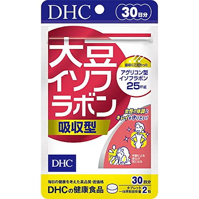 他サイト： DHC 大豆イソフラボン 吸収型 30日分 (60粒)の商品画像