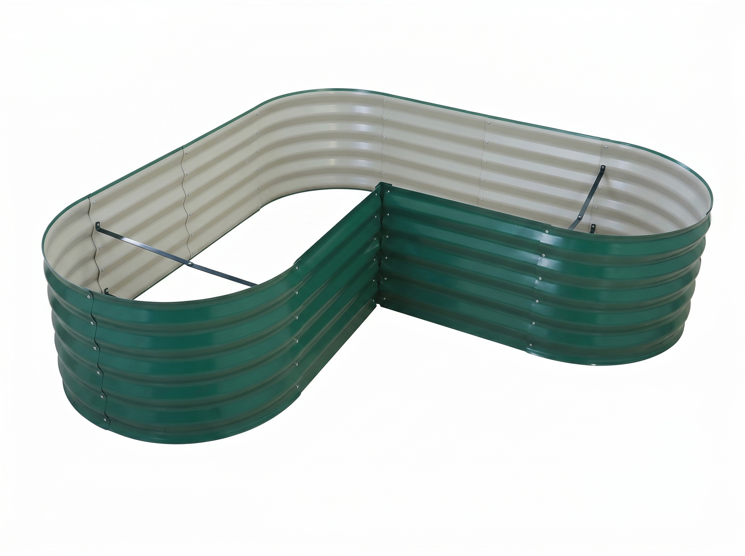 【国内発送】B 209【890L】レイズドベッド ガーデンベッド 168*168*76*45cm コーナーを無駄なく活用 腐らない 庭 野菜 プランター 果物栽培用 ガーデンフレーム おしゃれ 組立簡
