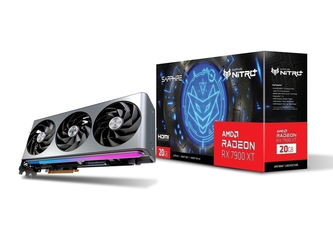 SAPPHIRE NITRO+ Radeon RX 7900 XT GAMING OC VAPOR-X 20GB GDDR6 [PCIExp 20GB]グラフィックボード