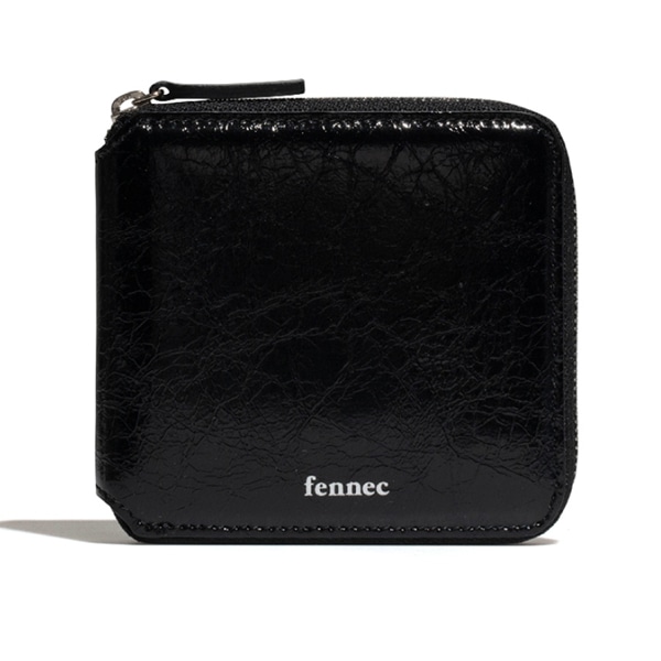 CRINKLE ZIPPER WALLET - BLACK 正規品 2023年発売