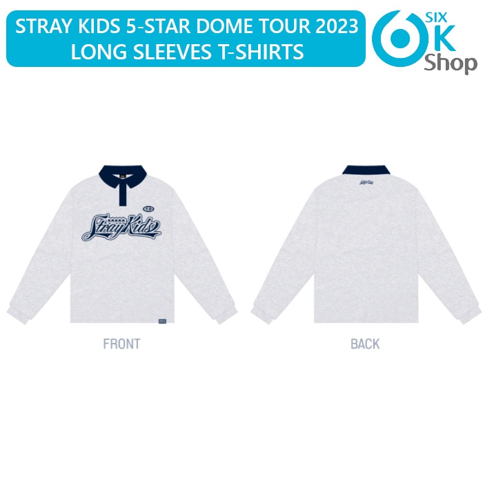 Stray Kids - LONG SLEEVE T-SHIRTS [ 5-STAR DOME TOUR 2023 SEOUL SPECIAL UNVEIL 13 MD] 公式グッズ ストレイキッ