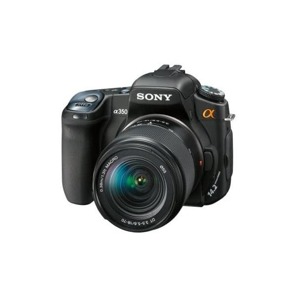 【中古】ソニー SONY デジタル一眼レフ α350 レンズキット DT 18-70mm F3.5-5.6付属 DSLR-A350K 27,160円