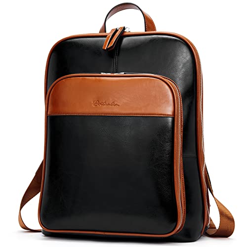 【ご予約品】 BOSTANTEN Women Leather Backpack Purse Genuine Casual Daypack College Stylish Travel Bags 並行輸入品 リュック・デイパック