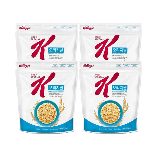 ケロッグ スペシャルk1300g 4個