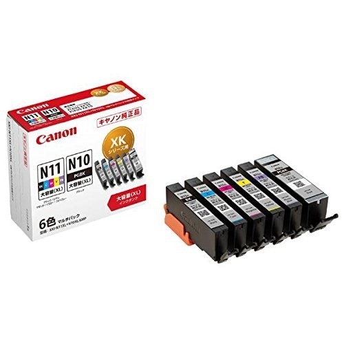 （まとめ買い）インクタンク 6色マルチパック（大容量） XKI-N11XL+N10XL/6MP [x3]
