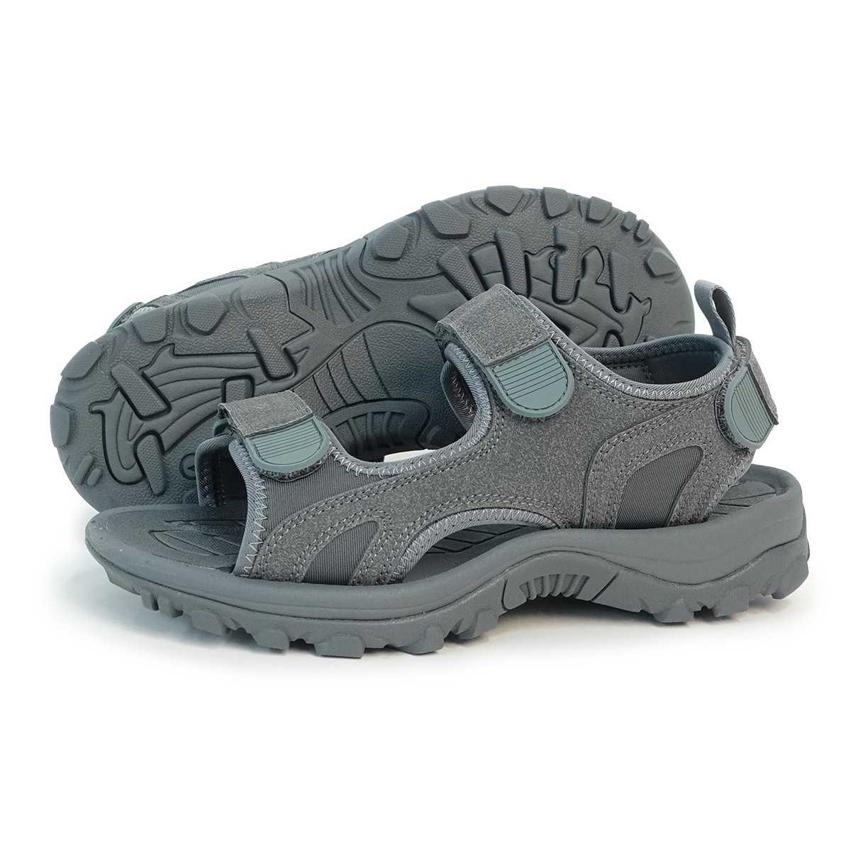 サンダル メンズ レディース サマー シューズ スニーカー 靴 運動靴 普段履き 父の日 HT TR004 TROPIC グレー