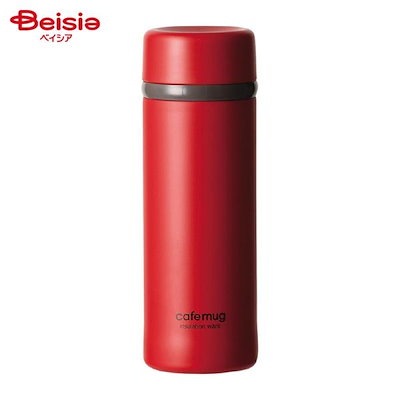 他サイト： パール金属 カフェマグアンティーク マグボトル トマトレッド 300ml HB-4001の商品画像