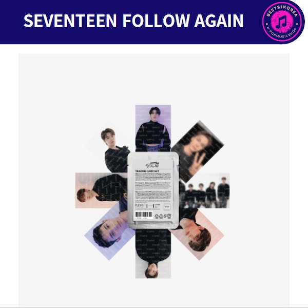 [SEVENTEEN] SEVENTEEN FOLLOW AGAIN Trading Card Set