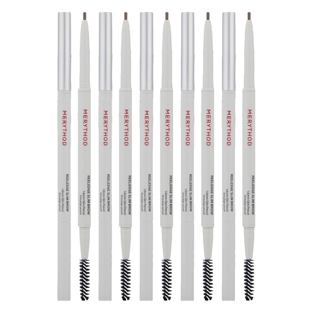 メリソッド リールエッジ スリム アイブロウ オートペンシル 008g02ピーナッツブラウン5個