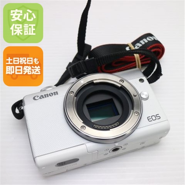 美品 EOS M100 ホワイト ミラーレス一眼 78