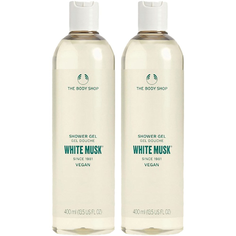 ザボディショップシャワージェルボディウォッシュホワイトマスク香400ml2個
