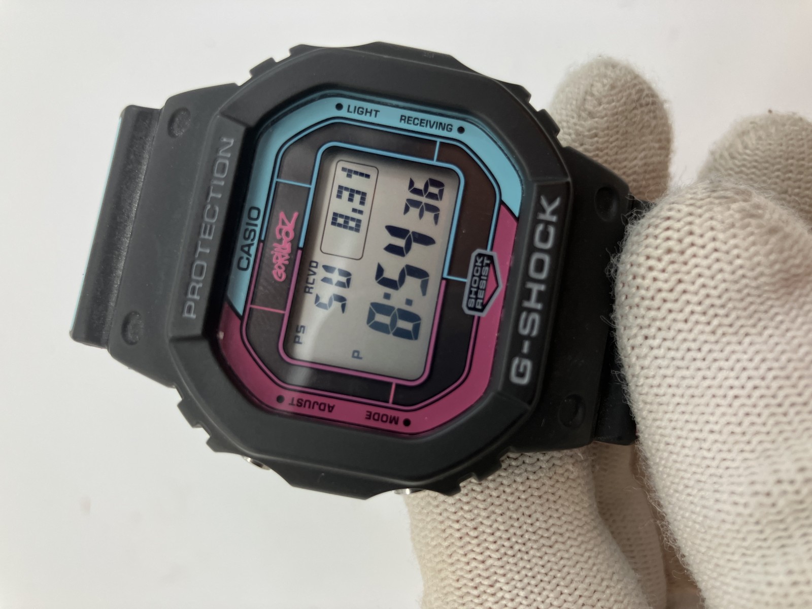 G-SHOCK GW-B5600 ゴリラズ コラボ 44mm 電波ソーラー タフソーラー マルチバンド6 メンズ 腕周り約21cm 11,085円