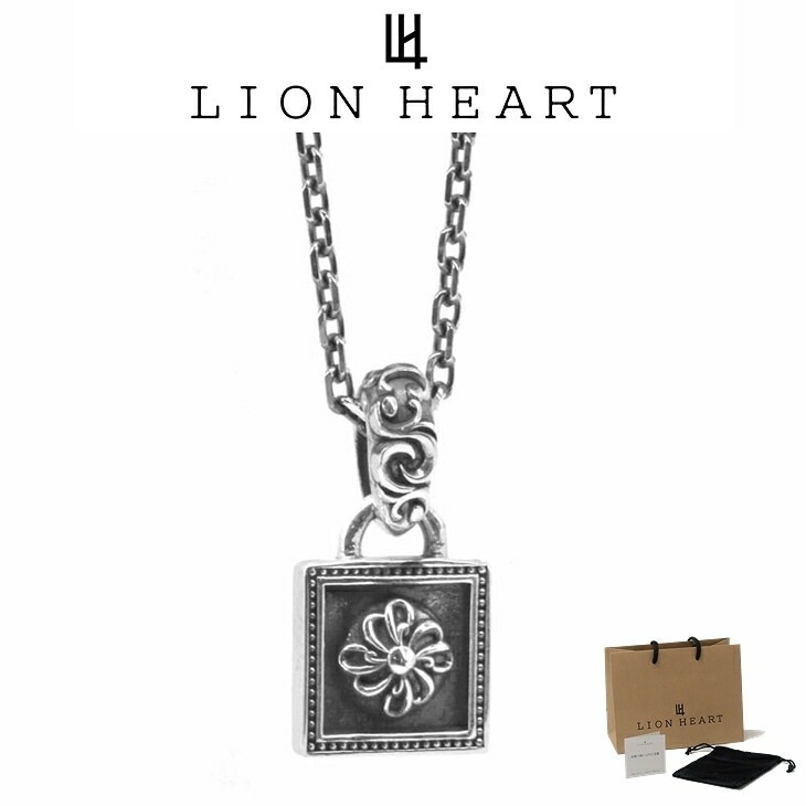 ネックレス メンズ フレームドタテガミシンボルネックレス SV925 LH-1NE267 クリスマス 誕生日 プレゼント ギフト 彼氏 【ネコポス】